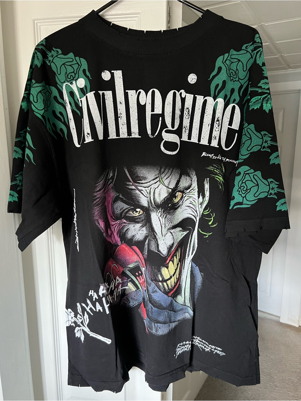 Civil Regime x DC Joker Oversized T-Shirt